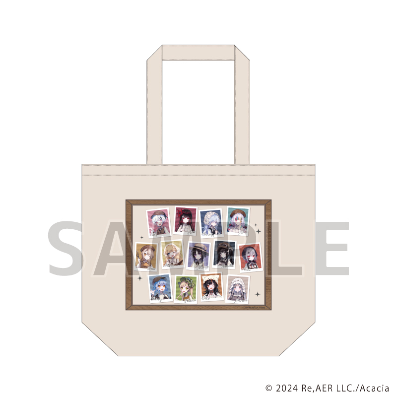 キャンバスデイリートート「魔法少女ノ魔女裁判」01/カフェ店員ver.(描き下ろしイラスト)