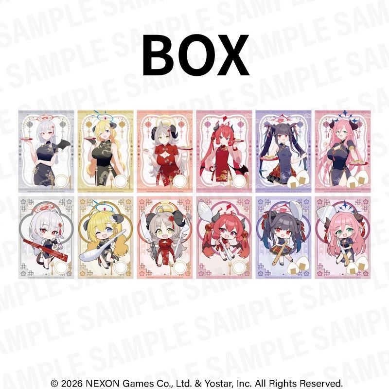 TR箔押しポストカード（BOX）