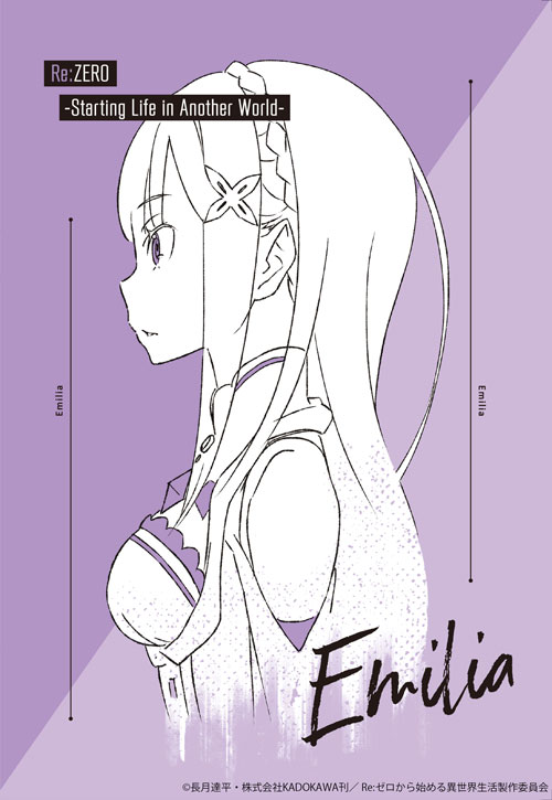 Re:ゼロから始める異世界生活 謎ファイル エミリアver（制作：よだかのレコード) [送料ウエイト：2]