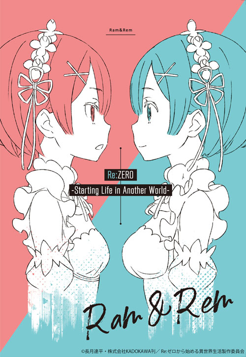 Re:ゼロから始める異世界生活 謎ファイル ラム＆レムver（制作：AnotherVision) [送料ウエイト：2]