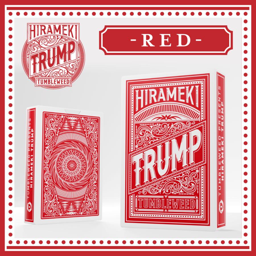 HIRAMEKI TRUMP RED (制作：タンブルウィード) [送料ウエイト：6]